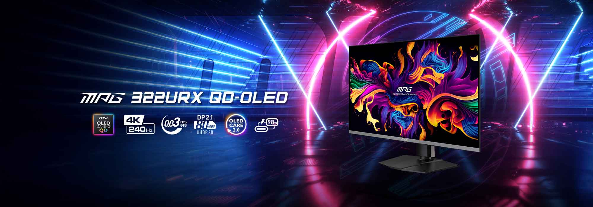 مانیتور گیمینگ MSI MPG 322URX