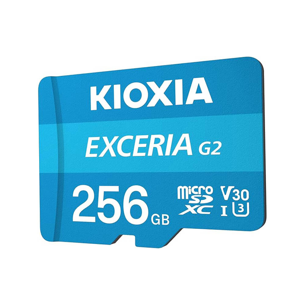 KIOXIA EXCERIA G2 microSD Memory Card 256GB