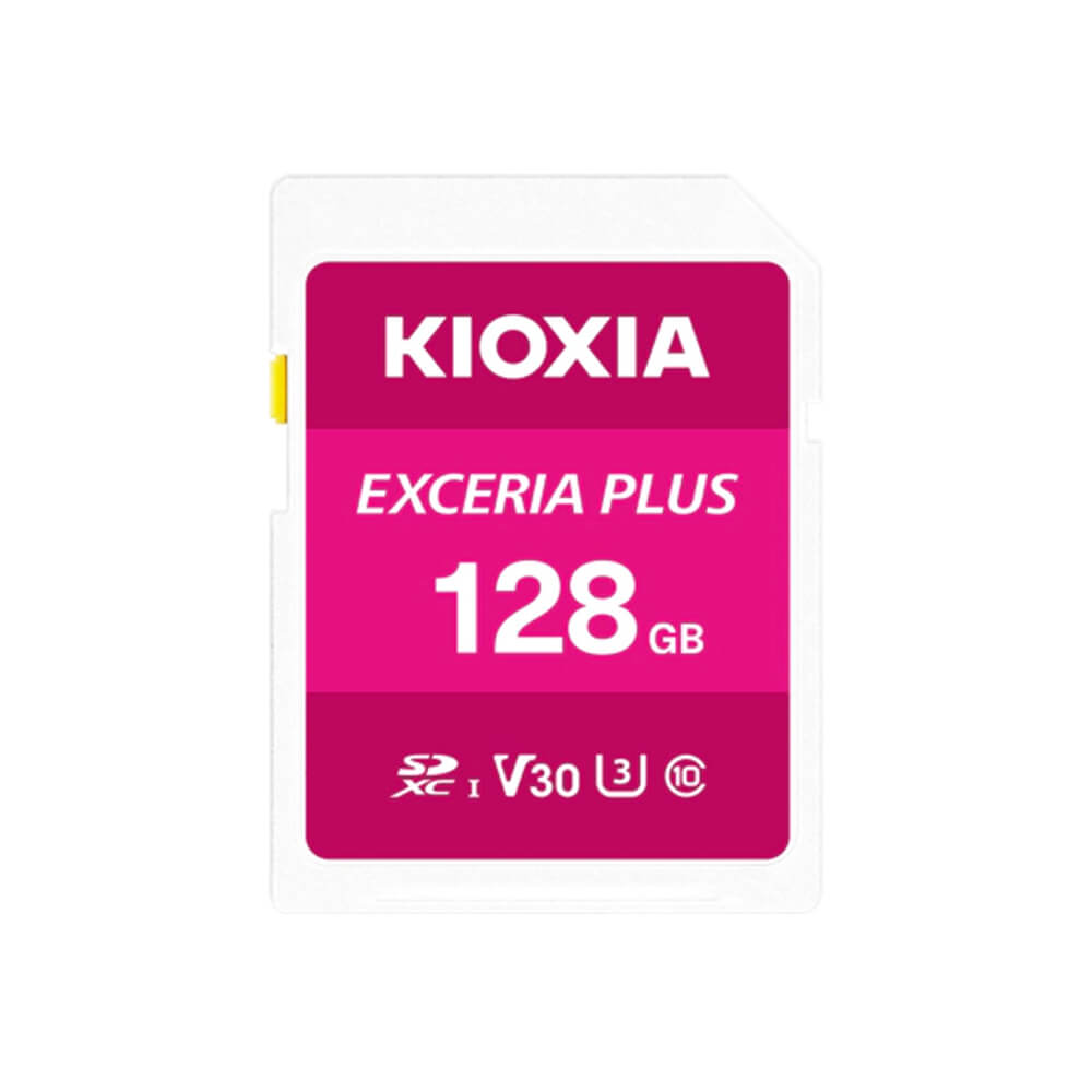 Kioxia EXCERIA PLUS SD Memory Card 128GB