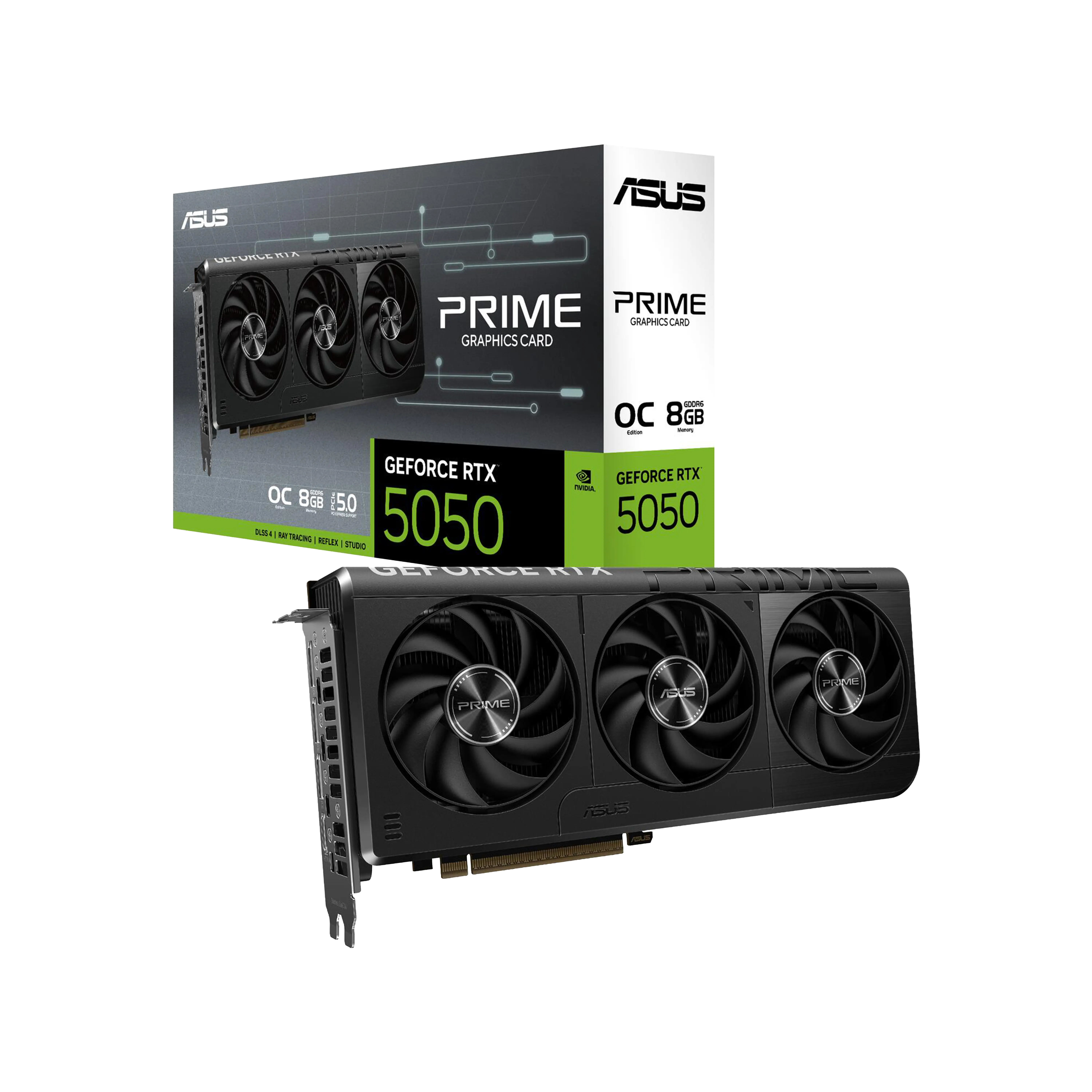 ASUS Prime GeForce RTX 5050 8GB GDDR6 OC Edition